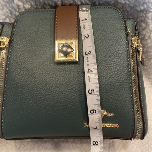 Kaidifeiniroo Vegan Leather Teal Bag - Picture 9 of 10